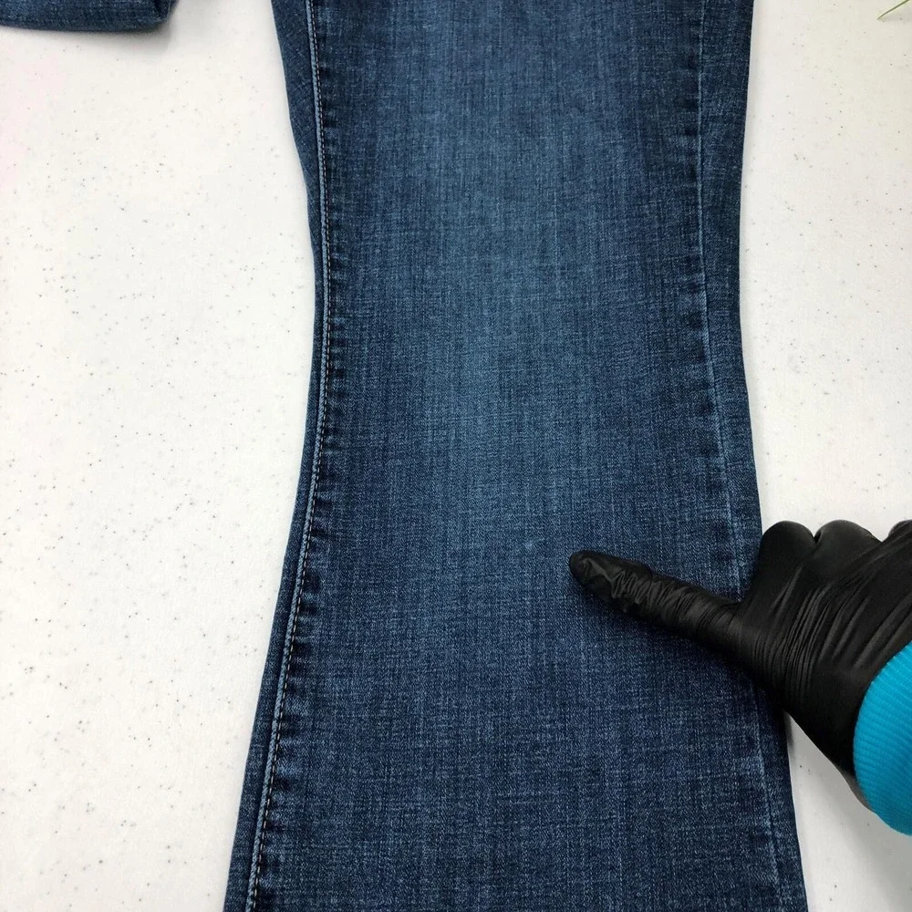 Levis Classic Bootcut Jeans Womens 14M 32x32 Blue Stretch Denim Mid Rise Casual - Picture 12 of 15